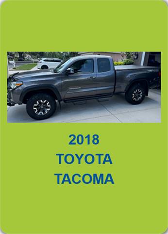 2018 TOYOTA TACOMA