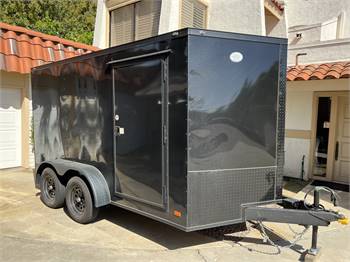 2022 Covered Wagon 7x12 TA Enclosed Trailer