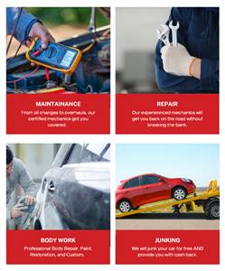 Auto Maintenance · Repair · Body Work