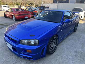 2000 NISSAN SKYLINE R34 GT TURBO 5SPD