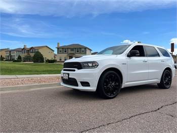 2020 Dodge Durango R/T with 5.7 HEMI, SRT interior and DVD package