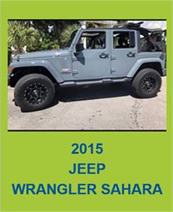  2015 Jeep Wrangler Sahara Unlimited