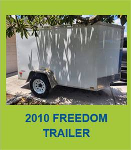 2010 Freedom Trailer Enclosed Cargo Trailer