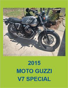 2015 Moto Guzzi V7 Special