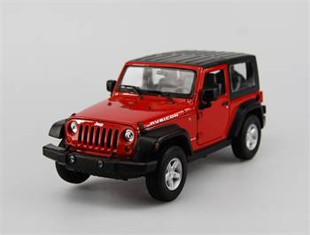 Welly 2007 Jeep Wrangler Rubicon Diecast - 1/24