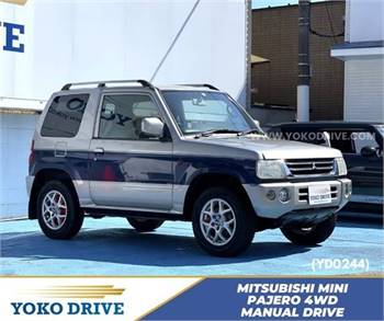 2000 Mitsubishi Pajero Mini 4WD Manual Drive