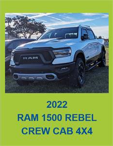 2022 Dodge Ram 1500 Rebel Crew Cab 4X4