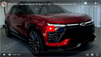 The NEW 2023 Chevrolet Blazer SS Sport EV SUV | VIDEO