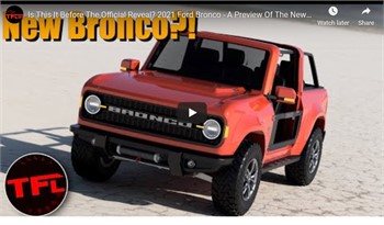 Ford Unveils New Bronco This Spring - But LOOK | VIDEO